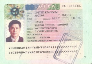 Visa Anh